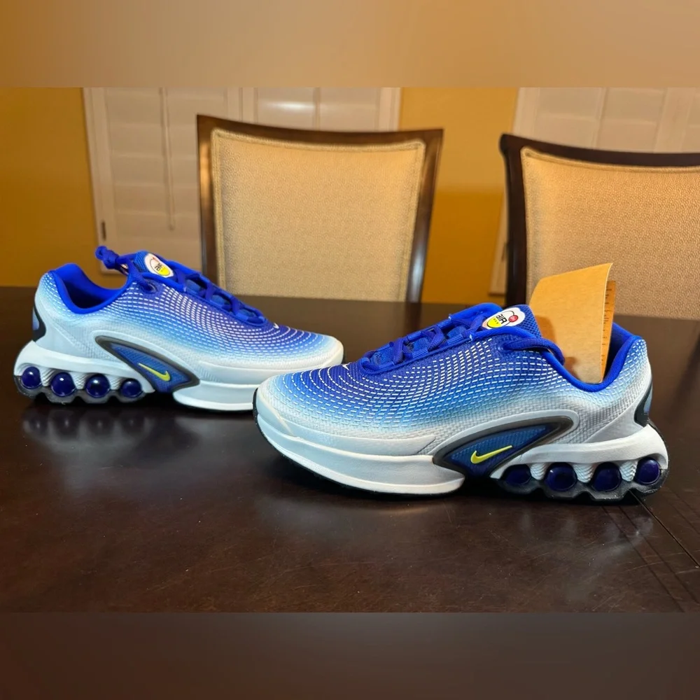 New Nike Air Max DN Blue White Sneaker Shoes Size US 6